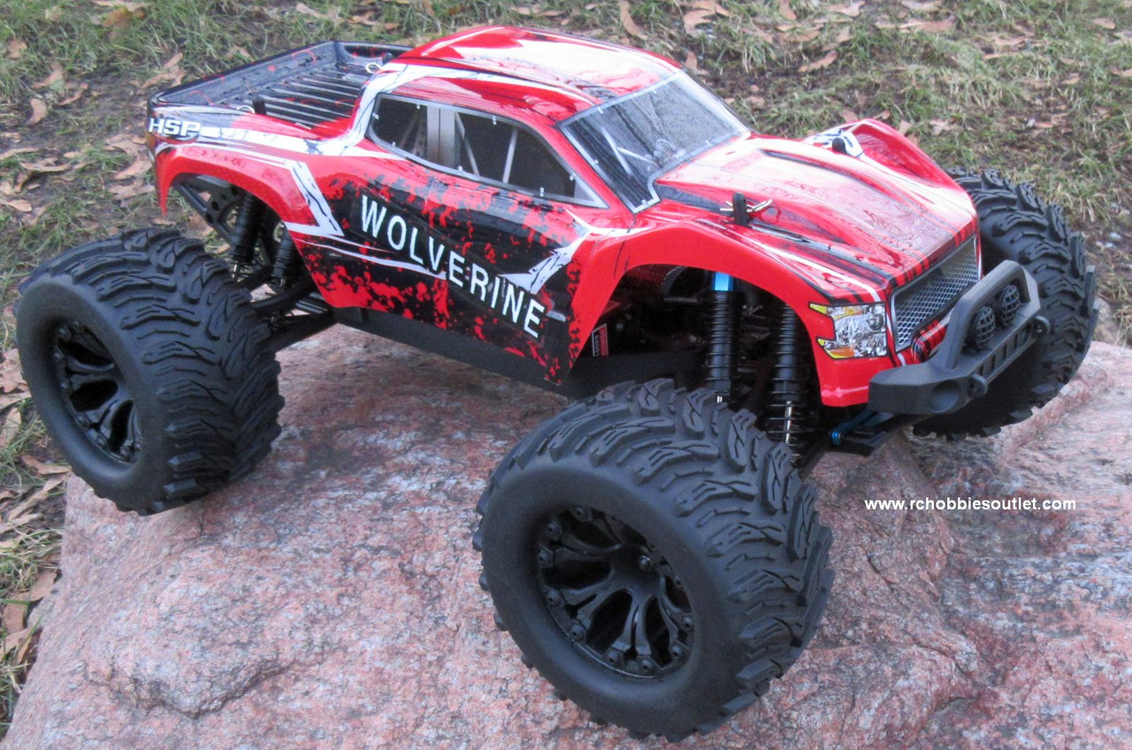  Wolverine  RC Truck Electric 1/10 Scale  4WD 2,4G 70195