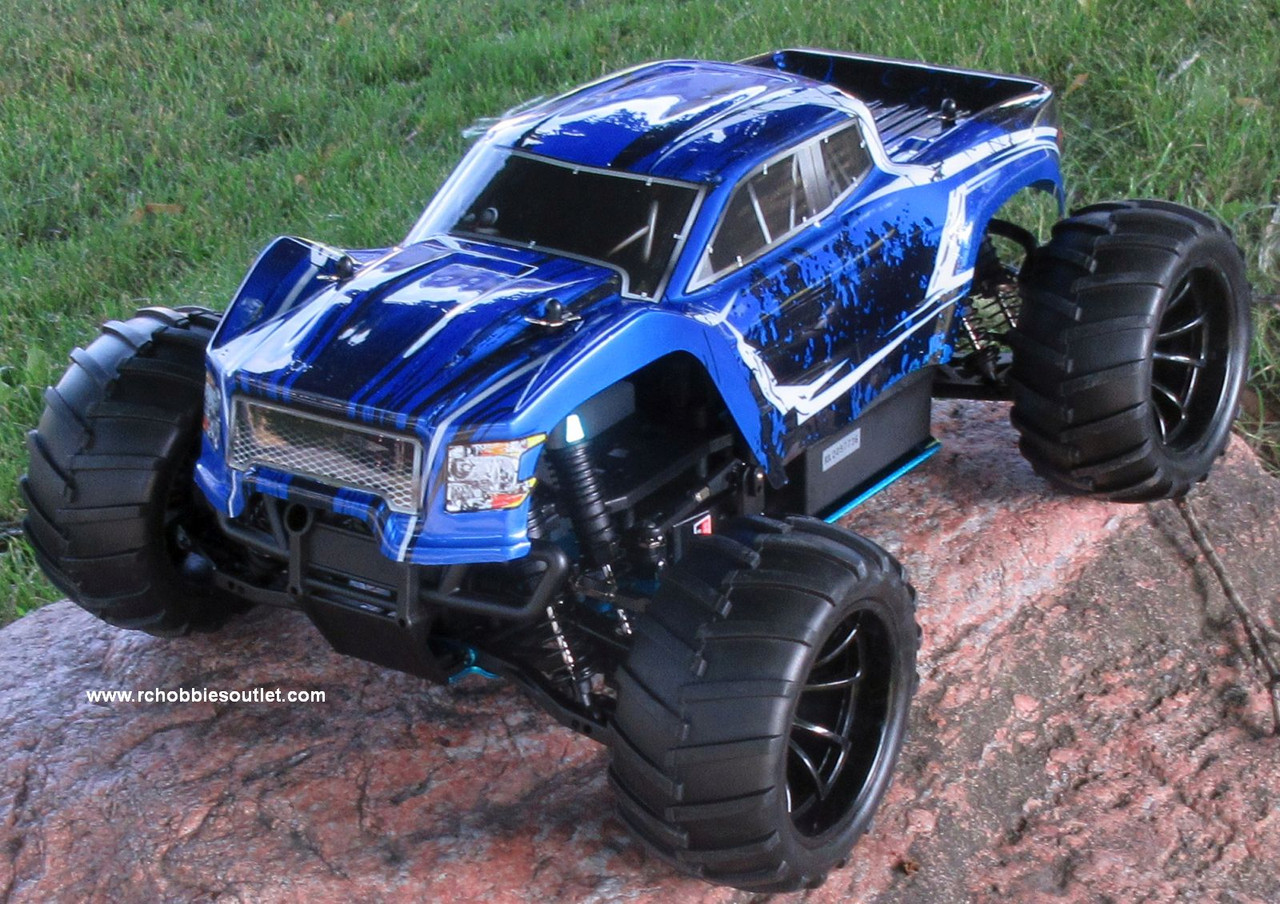 Extra Sale:  RC Nitro Gas Monster Truck HSP 1/10 Scale 4WD 2.4G RTR 70194