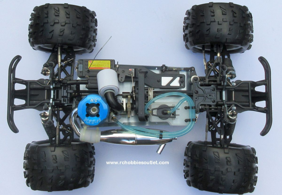 Nitro RC Truck 1/8 Scale Nokier 4.57cc Engine 4WD 2 Speed 2.4G Nitro RC Truck 1/8 Scale Nokier 4.57cc Engine 4WD 2 Speed 2.4G