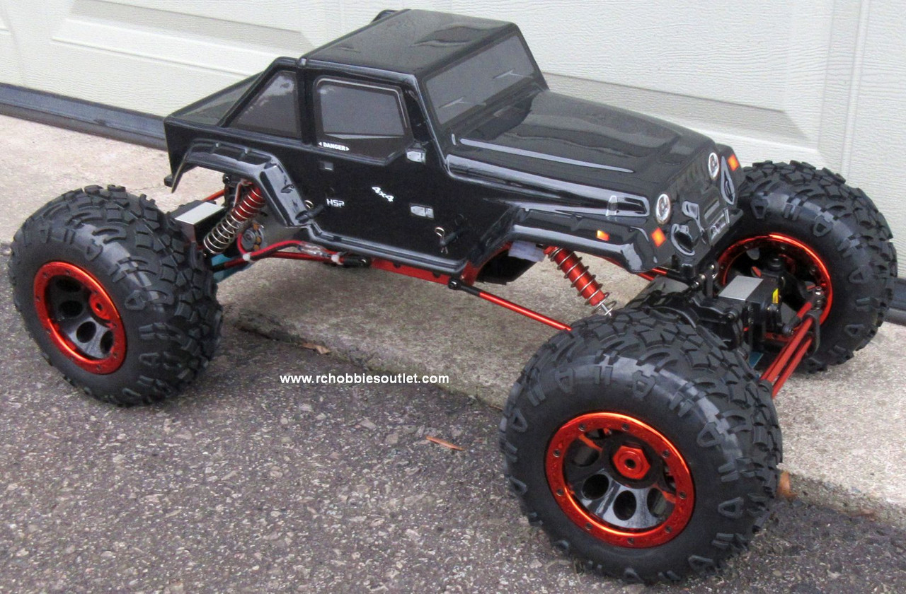 RC Rock Crawler Truck 1/8 Scale T2 Electric 4 Wheel Steering 4WD 2.4G 06710  - rchobbiesoutlet