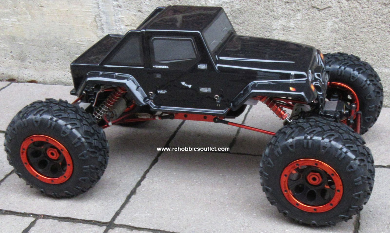 RC Rock Crawler Truck 1/8 Scale T2 Electric 4 Wheel Steering 4WD 2.4G 06710  - rchobbiesoutlet