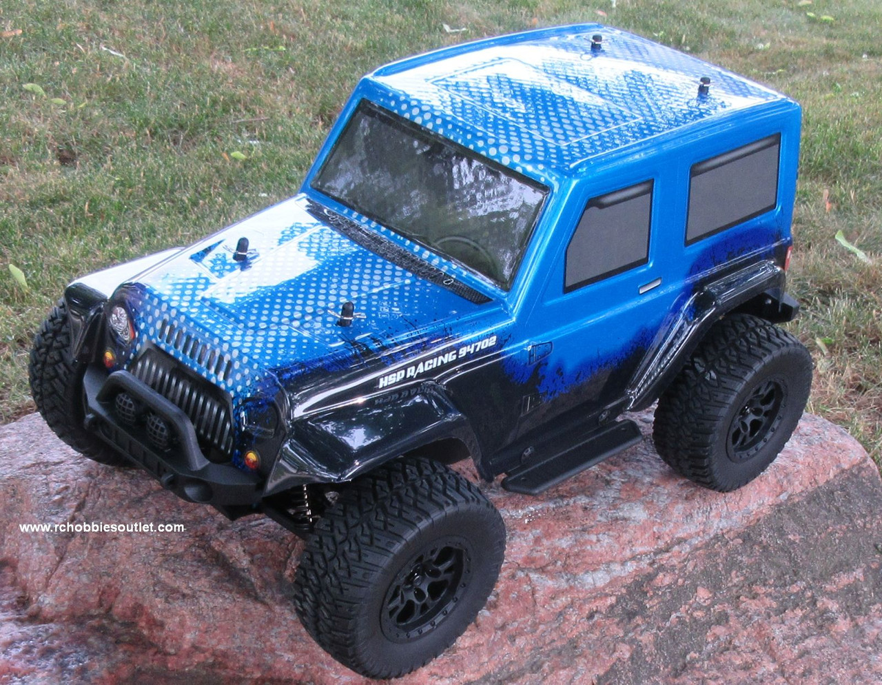 Extra Sale ' EP  Pro RC Truck Brushless Electric 1/10 4WD LIPO 2,4G Ryder Blue  94702