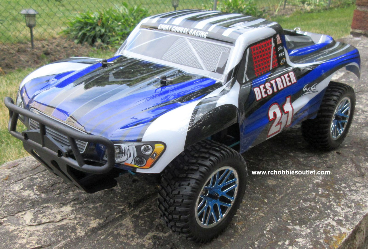  New RC Short Course Truck, Nitro Gas Powered 2.4G 1/10 Scale  4WD 17092