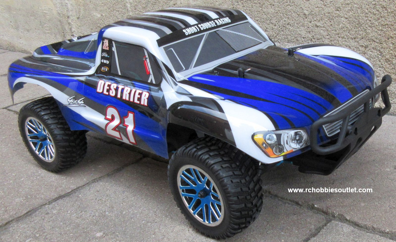  New RC Short Course Truck, Nitro Gas Powered 2.4G 1/10 Scale  4WD 17092