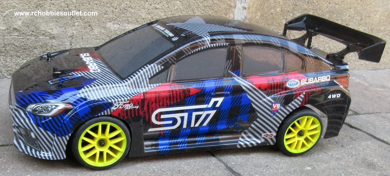 RC  Race Car HSP Brushless Electric 1/10 Scale Pro LIPO  4WD 2.4G STI-02