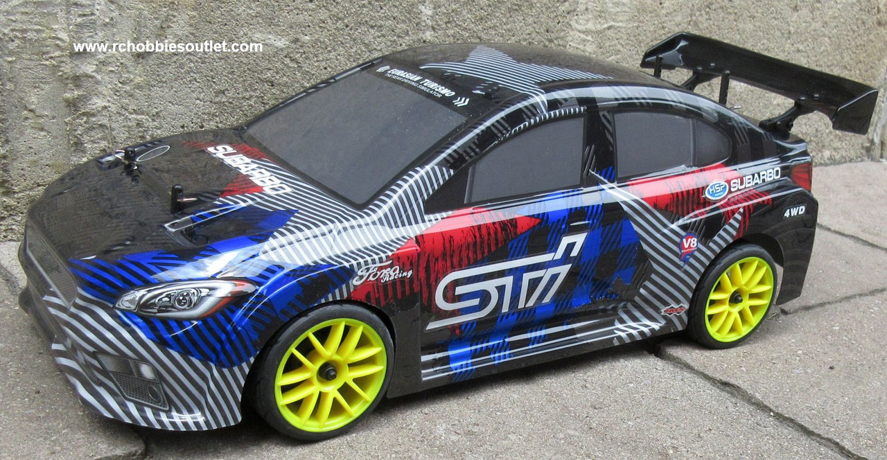 RC  Race Car HSP Brushless Electric 1/10 Scale Pro LIPO  4WD 2.4G STI-02