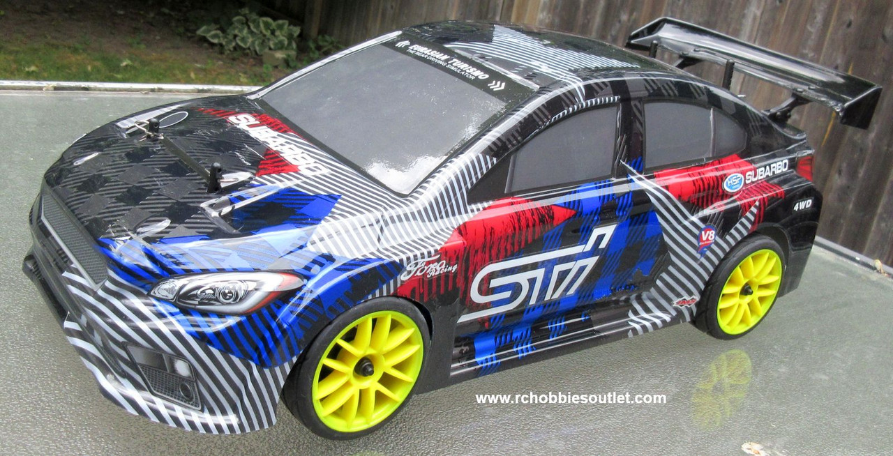 RC  Race Car HSP Brushless Electric 1/10 Scale Pro LIPO  4WD 2.4G STI-02