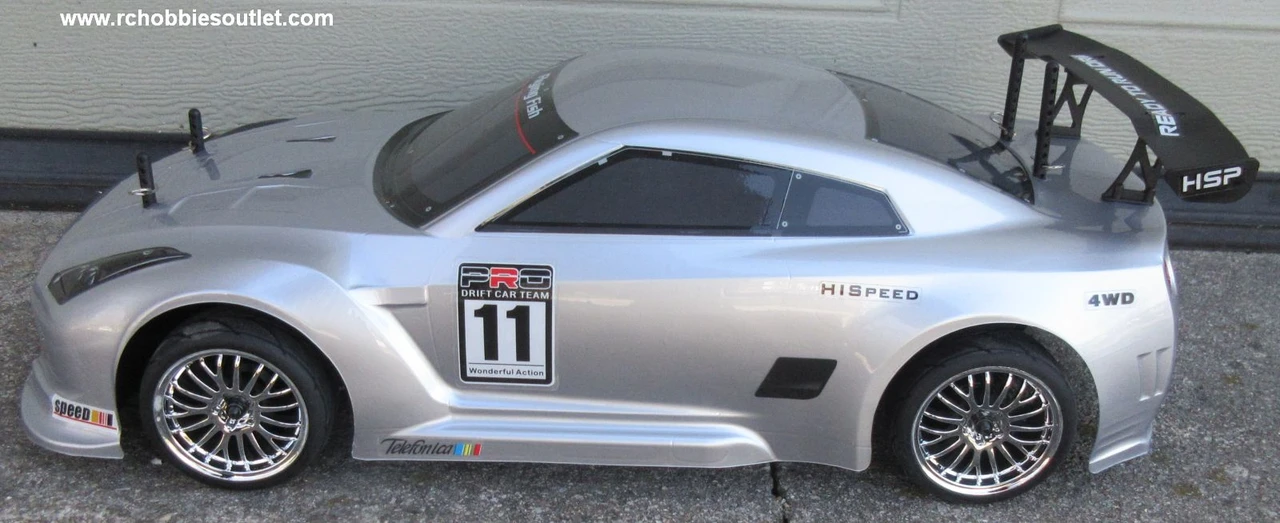  RC  Race Car HSP Brushless Electric 1/10 Scale Pro LIPO  4WD 2.4G GTR -SL