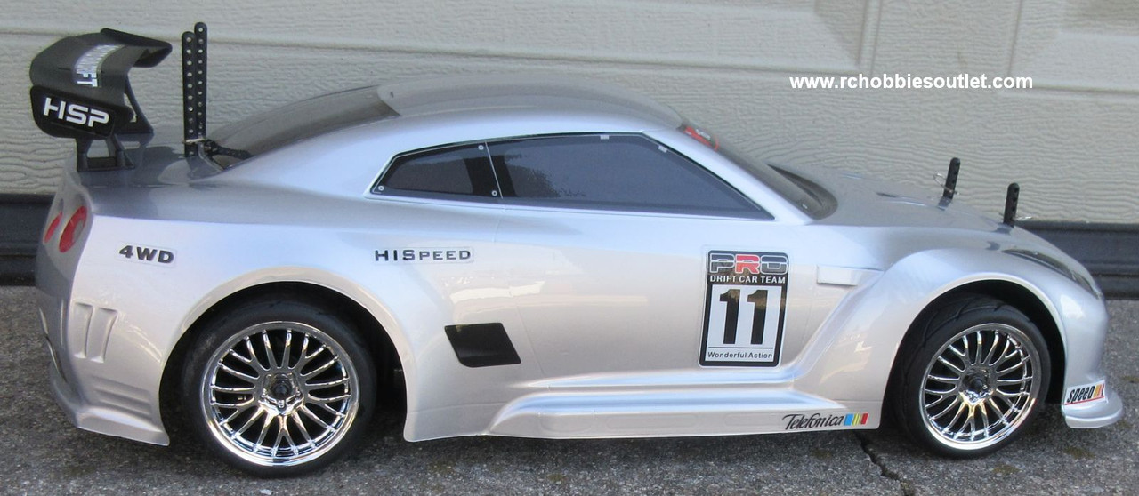  RC  Race Car HSP Brushless Electric 1/10 Scale Pro LIPO  4WD 2.4G GTR -SL
