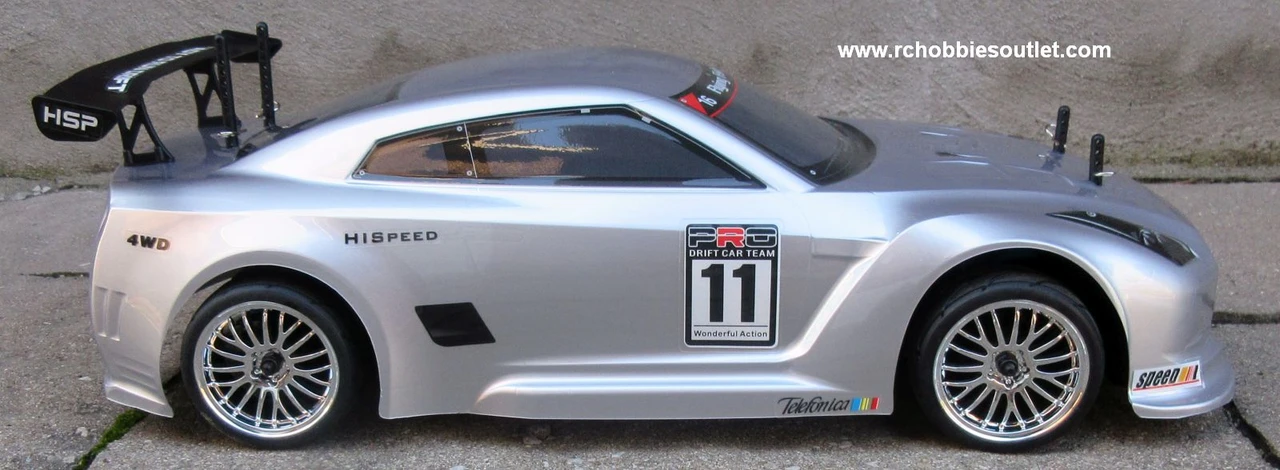  RC  Race Car HSP Brushless Electric 1/10 Scale Pro LIPO  4WD 2.4G GTR -SL