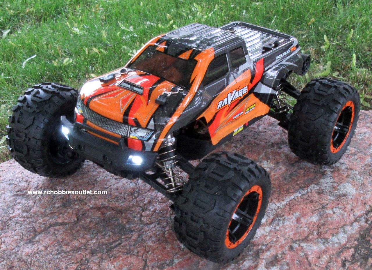 RC Truck Ravage Brushless Electric PRO 1/16 Scale LIPO 4WD RTR