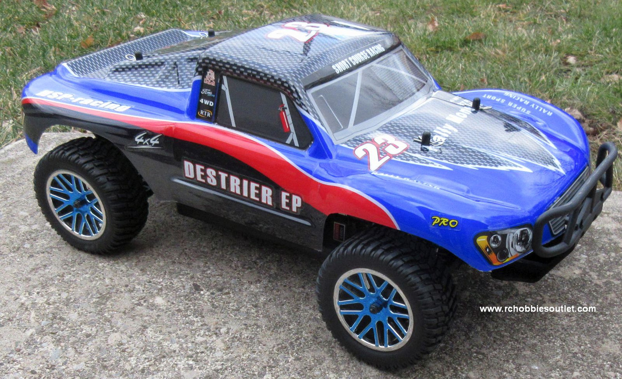 New RC Short Course Truck, Nitro Gas Powered 2.4G 1/10 Scale  4WD 15591