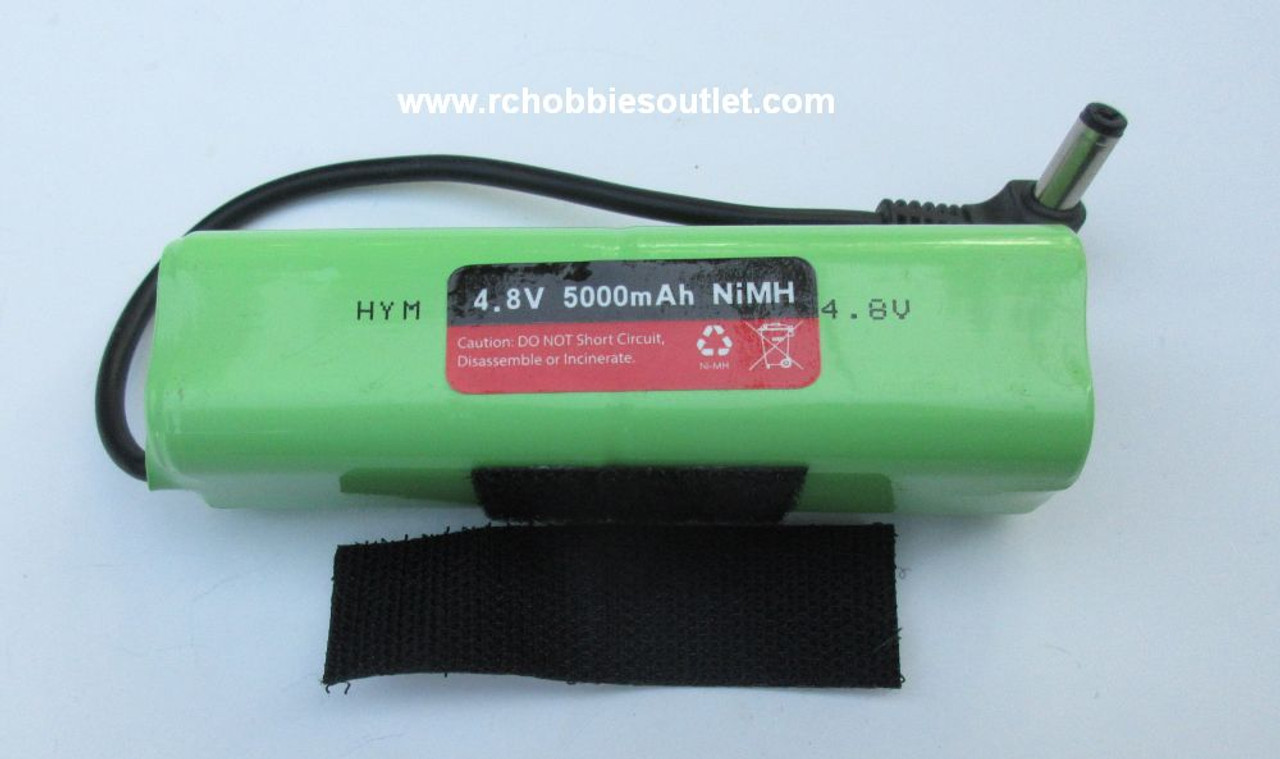 315110  NIMH Battery 5000 MAH   Rechargeable 4.8 Volt