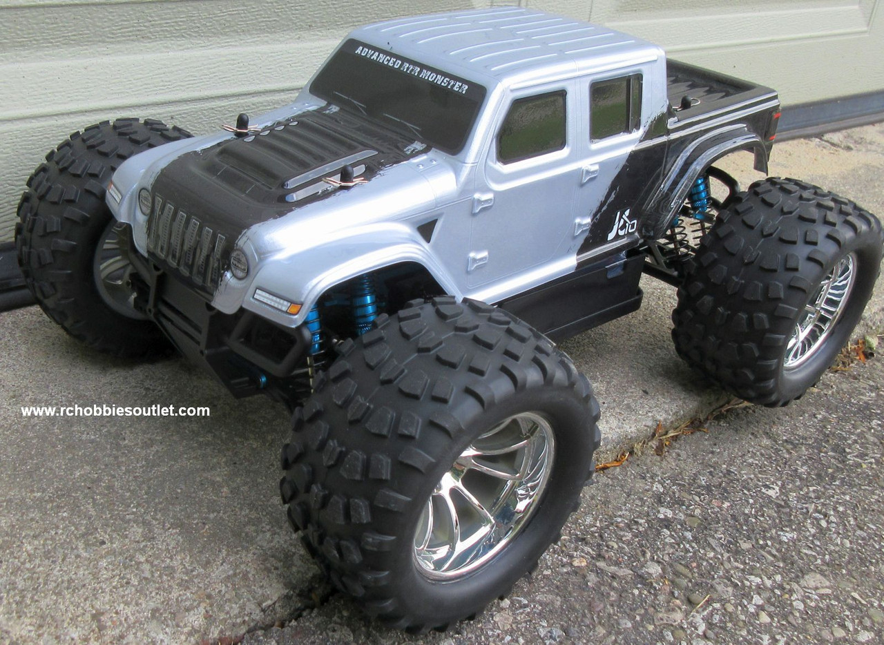 RC Monster Truck Brushless Electric 1/10 PRO+ LIPO 2.4G 4WD 88082