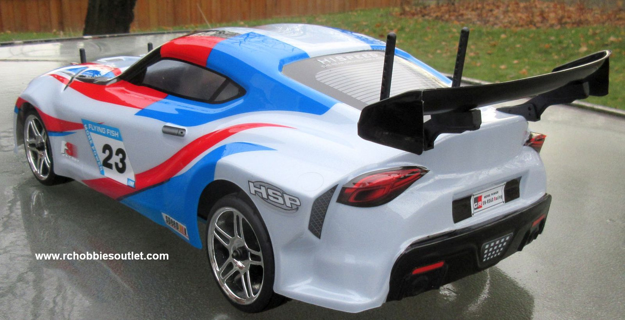 RC Nitro Gas Race Car Radio Remote Control 2.4G 1/10 RTR 4WD SP02