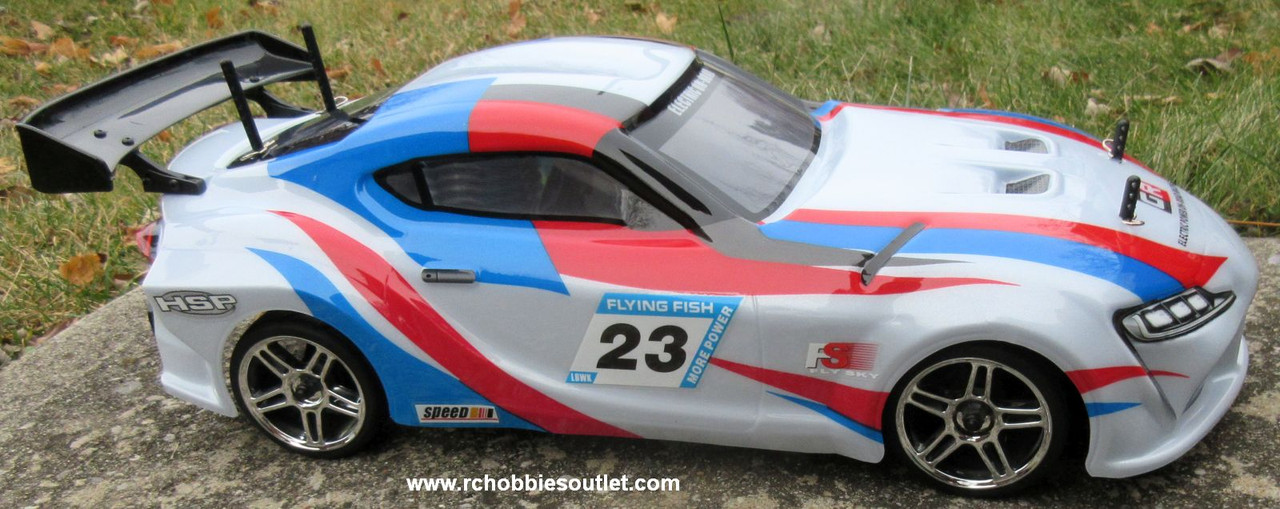 RC Nitro Gas Race Car Radio Remote Control 2.4G 1/10 RTR 4WD SP02