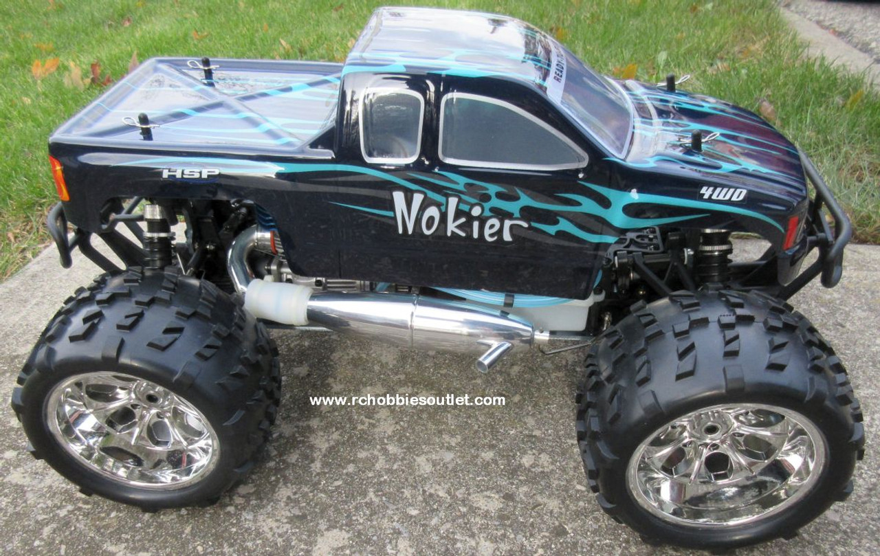  Nitro RC Truck 1/8 Scale   Nokier 4.25cc Engine  4WD 2 Speed  2.4G 86298