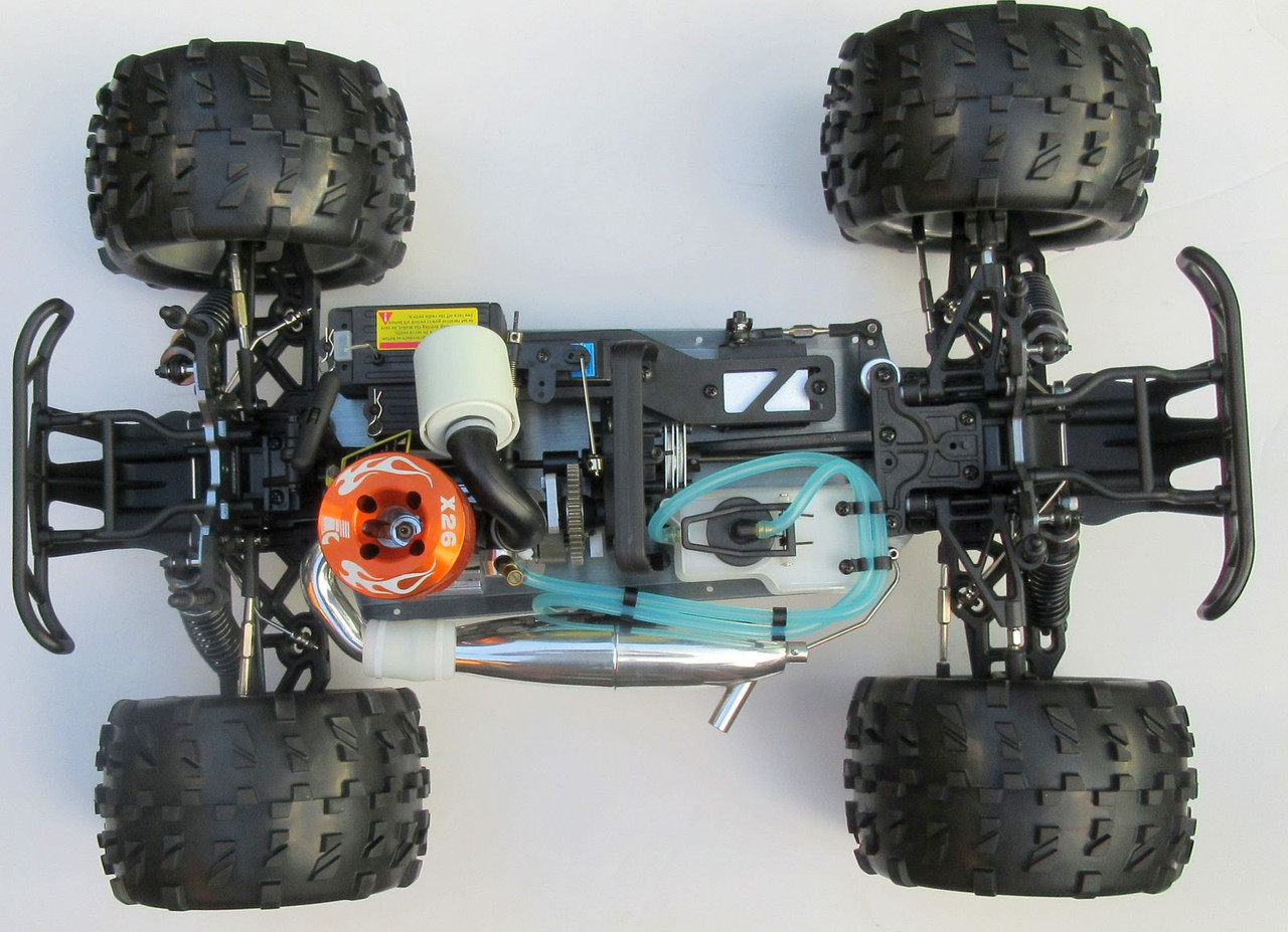 Nitro RC Truck 1/8 Scale Nokier 4.25cc Engine 4WD 2 Speed 2.4G