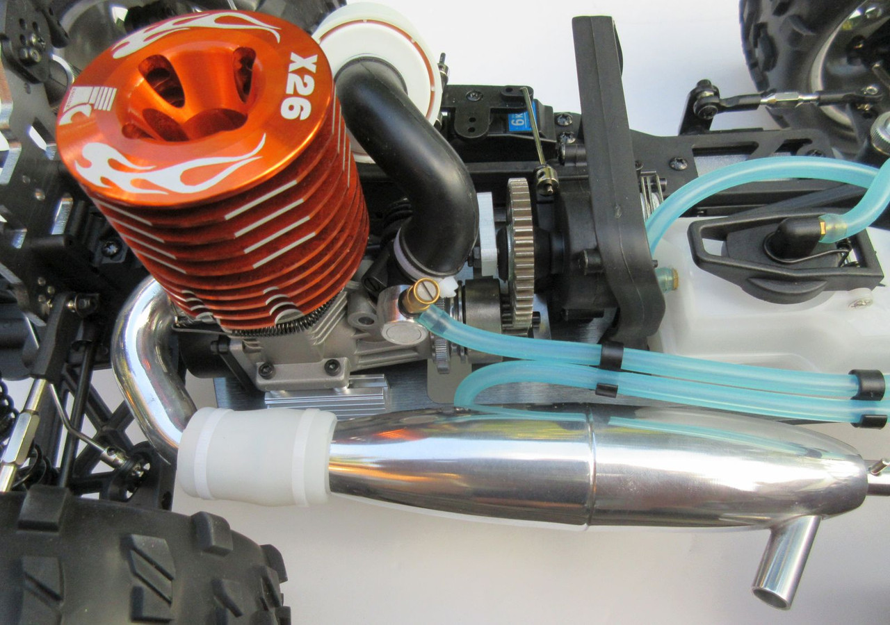 Nitro RC Truck 1/8 Scale Nokier 4.25cc Engine 4WD 2 Speed 2.4G