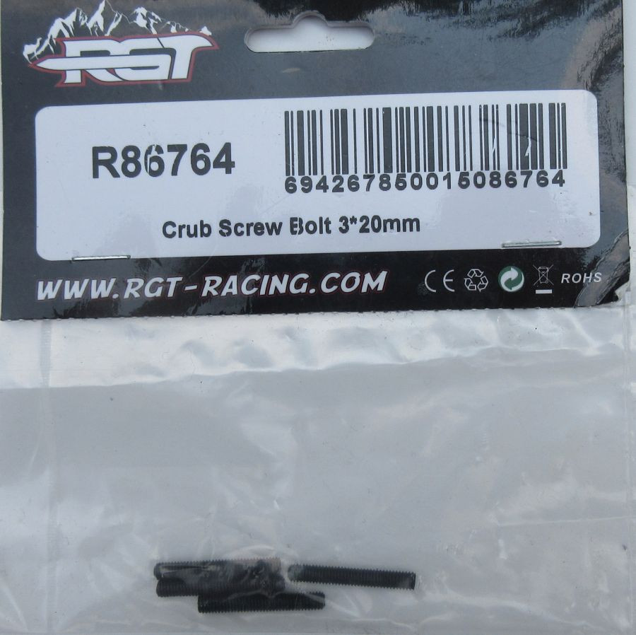 R86764  Grub screw bolt 3x20 mm  for RGT RC  Rock Crawler