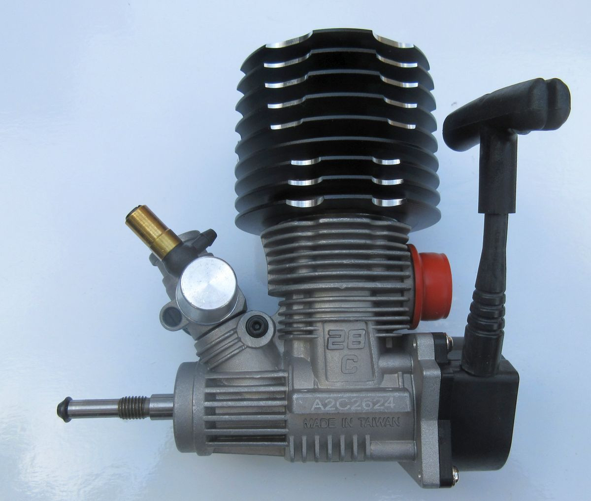 SH 28 Nitro RC Engine 4.57cc for 1/8 Scale with Pull-out Carburetor HSP Redcar