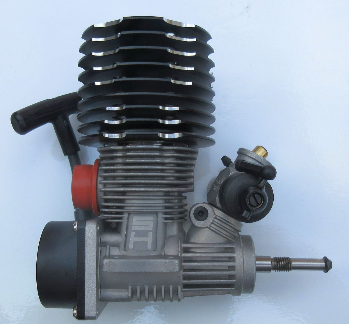 SH 28 Nitro RC Engine 4.57cc for 1/8 Scale with Pull-out Carburetor HSP Redcar