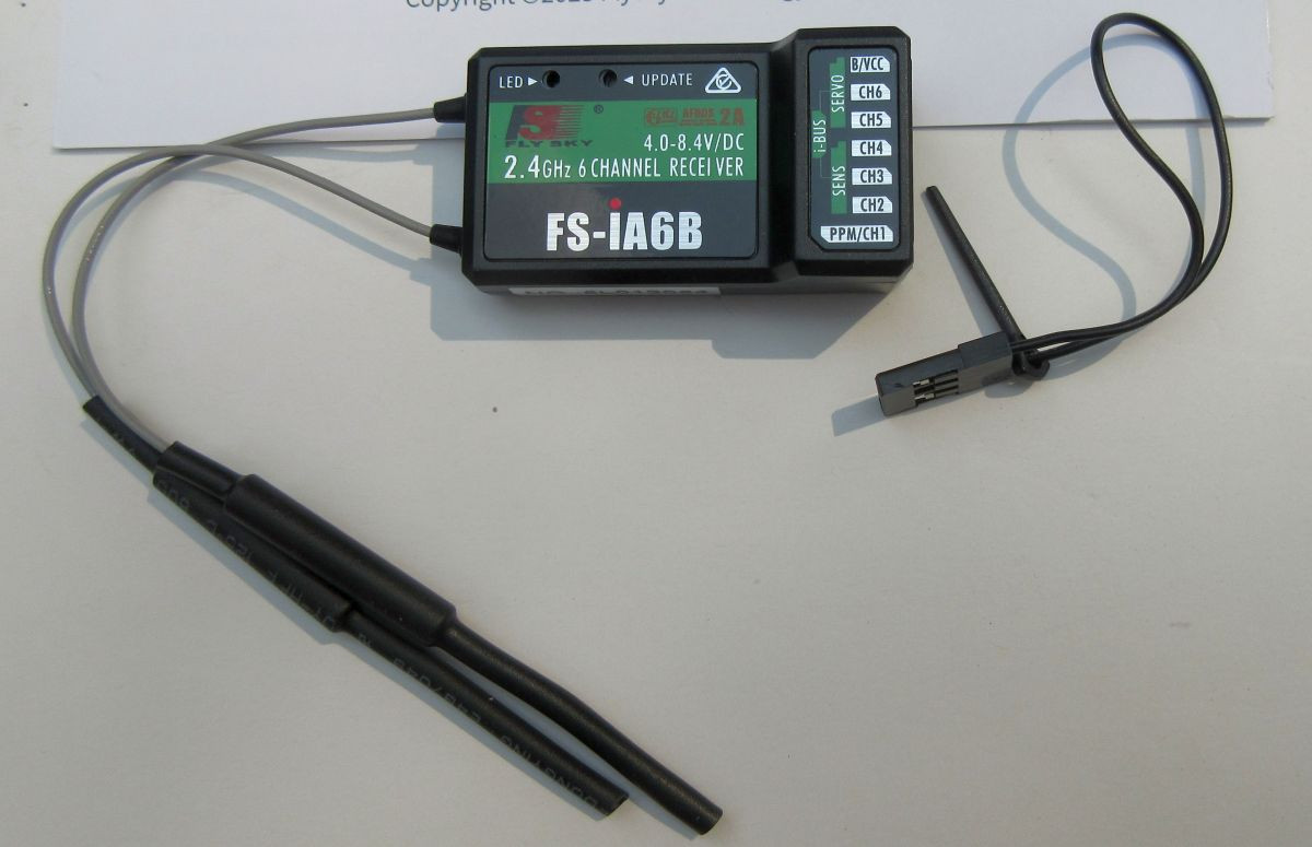 New FS-I6 Transmitter/Controller and FS-IA65B Receiver for Joysway  DF65 and DF95 Sailboats