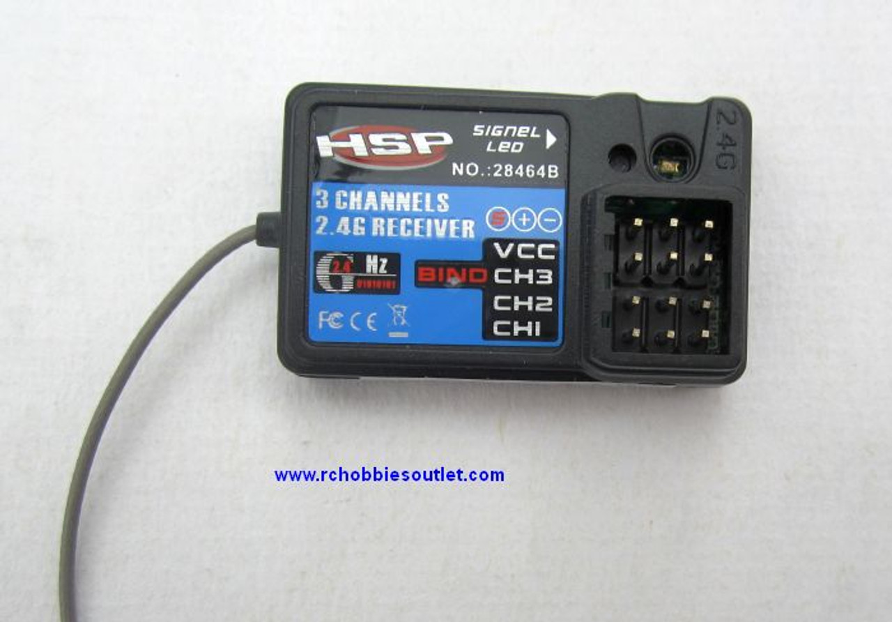 hsp 3 channel 2.4 g receiver