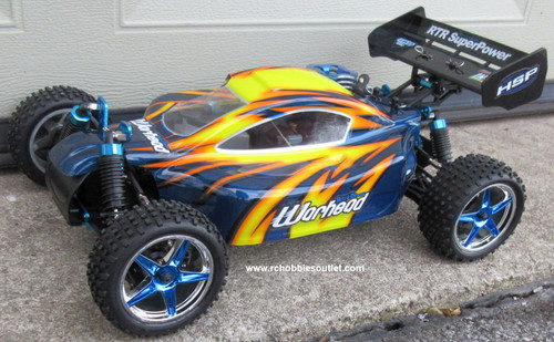 RC Nitro Buggy HSP WARHEAD 2 Speed 2.4G 1/10 Race Car 10718