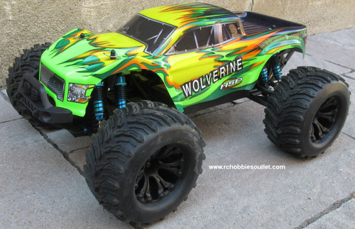Wolverine Pro RC Truck Brushless Electric 1/10 4WD LIPO 2,4G 70193