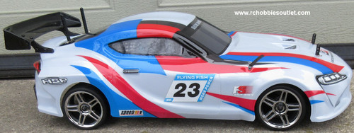 RC Nitro Gas Race Car Radio Remote Control 2.4G 1/10 RTR 4WD SP02