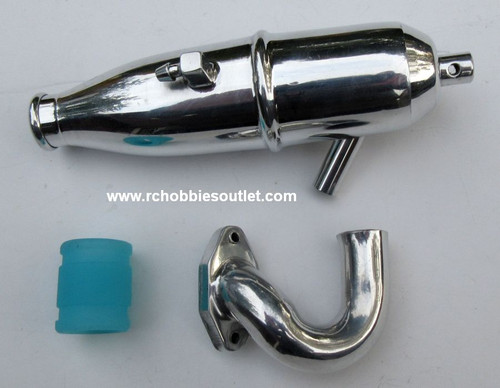 102009 Aluminum Exhaust Bundle - includes 02031A, 02027