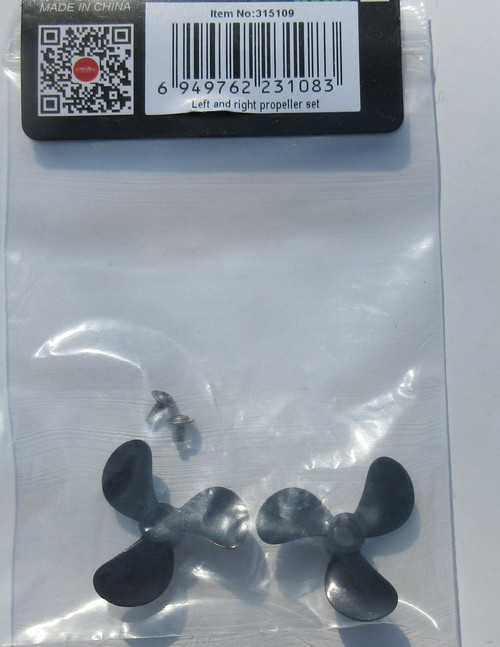 315109 Left and Right Propeller Set  for  Baiting 500 Boat 