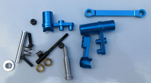 102057 122057 122257 02025 02075  Metal Servo Saver Upgrade and Steering Assembly Bundle 