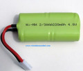 24643   4.8v  NIMH Battery 220 mah  Rechargeable for HSP, ECX  1/24 Scale Vehicles