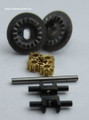 24622 Diff. Joint Cup Gear + Diff. Gear (9T) + Diff. Gear Shaft For  HSP and ECX  1/24 Scale Vehicles