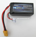 ZEDA  11.1V 1500mAh 35C  LIPO Battery  XT60 Connector