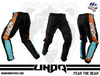 Jogger Pants - Racing Teal/Orange