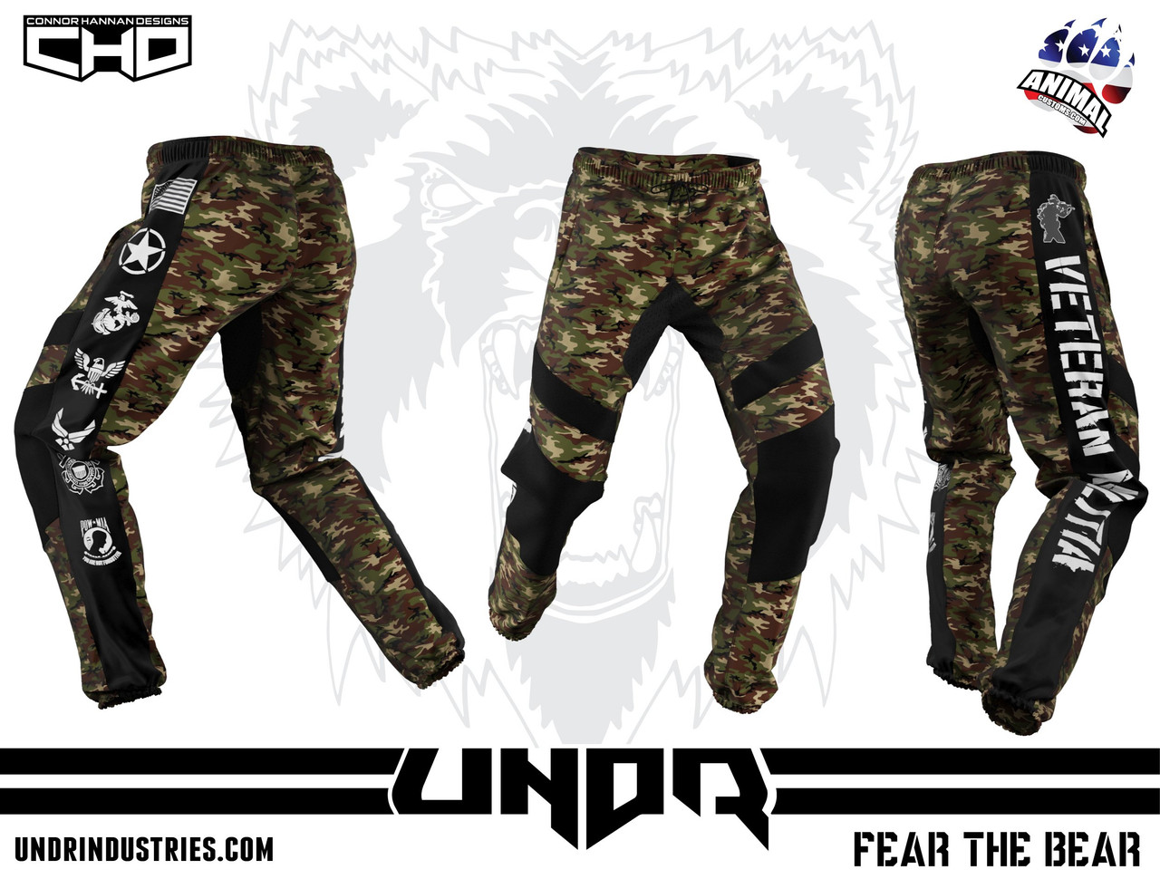 Veteran Militia M81 Woodland Jogger Pant
