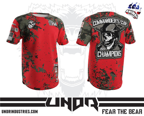 Commanders Cup 2023 Veteran Militia Tech Shirt - USMC