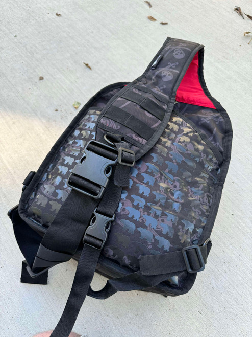 Marauder Shoulder Sling Backpack - Jolly Roger