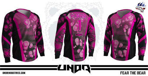 Bubbly Pink Semi Custom Jersey