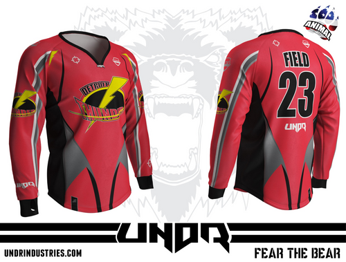 Detroit Thunder Semi Custom Jersey