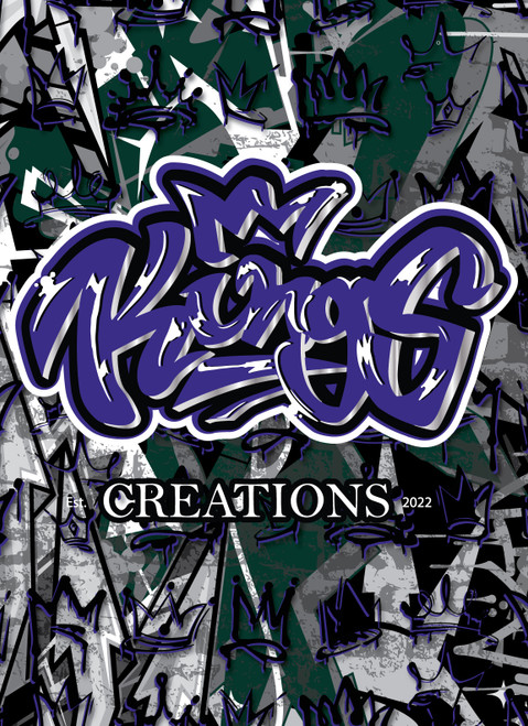 Atlas Travel Bag - Kings Creation British Racing Green/Purple