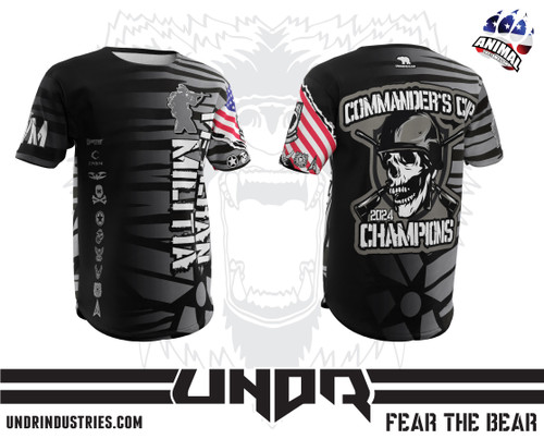 Veteran Militia Tech Shirt - Commanders Cup 2025 Airforce