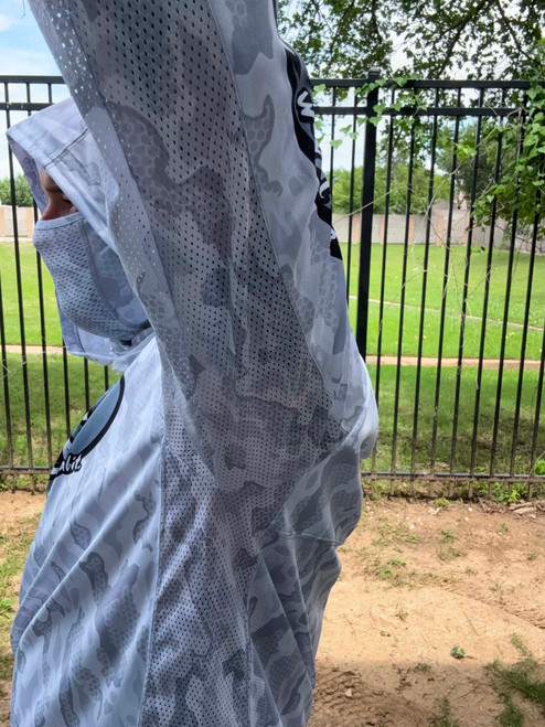 Sun/Fishing Jersey Long Sleeve Hoodie Tech Shirt