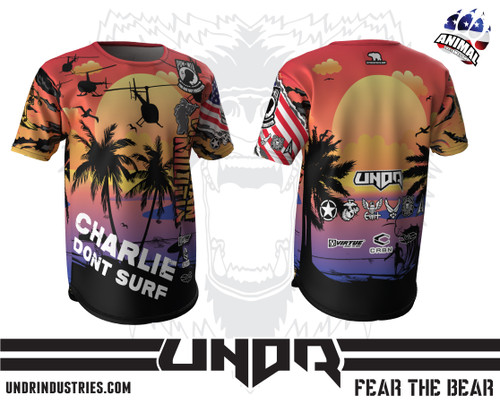 Veteran Militia Tech Shirt - Charlie Dont Surf