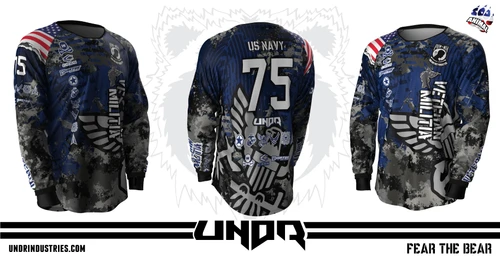 Veteran Militia Jersey - 2026 Commanders Cup Navy