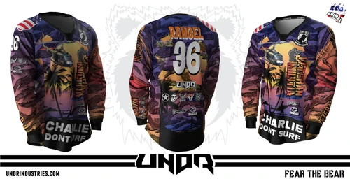 Veteran Militia Jersey - Charlie Dont Surf II