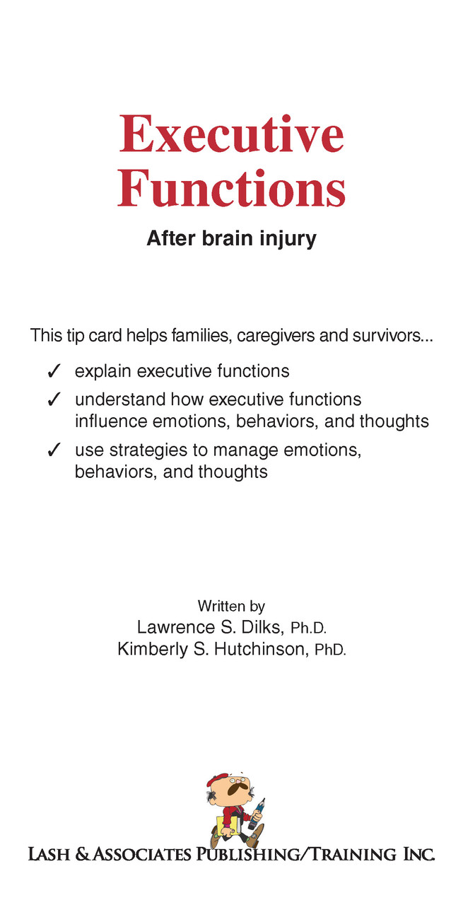 Executive Functions After Brain Injury